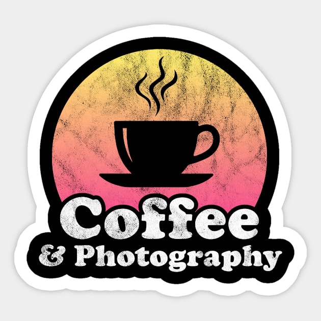 Coffee and Photography Sticker by JKFDesigns